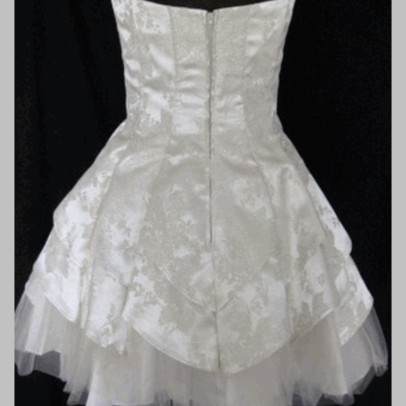 💲Sale💲❤️Fancy Brocade Strapless Dress❤️ - Picture 6 of 6